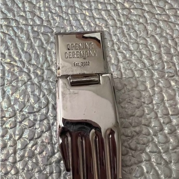 Opening ceremony silver Nokki clutch - Picture 6 of 6